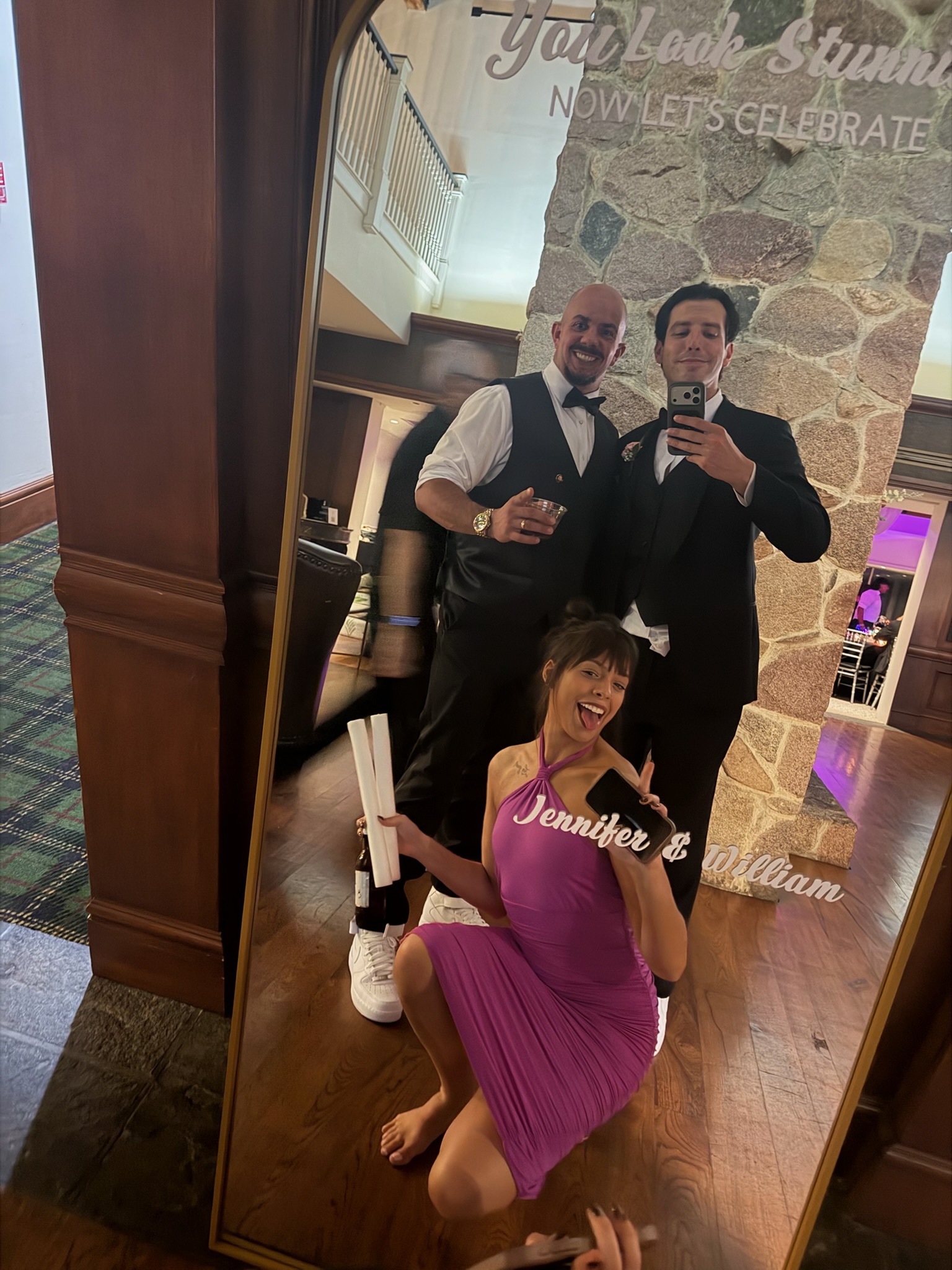 The Leahys' wedding décor by From Yes, With Love. — Bull Valley Golf Club, Woodstock IL